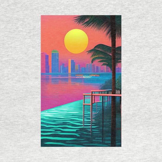 Miami Beach Popart by ShopSunday